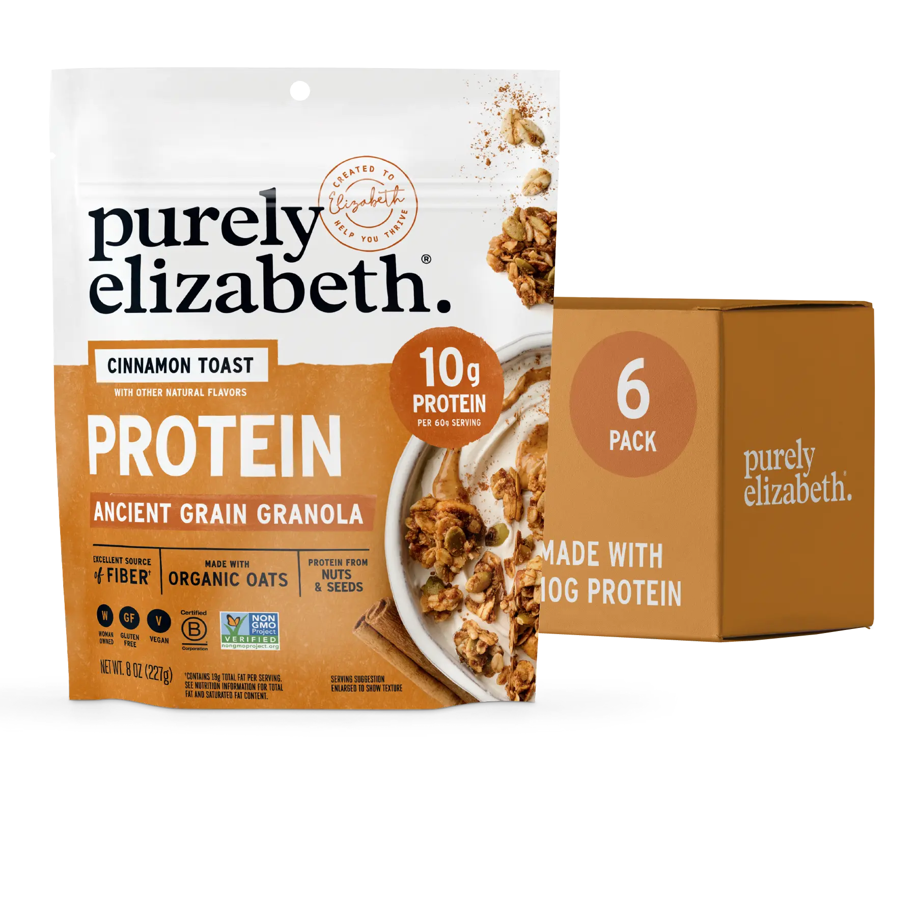 Cinnamon Toast Protein Granola 6 Pack Cinnamon Toast Protein Granola 6 Pack
