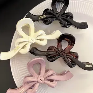 4 Pack Bow Claw Clips