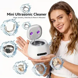 Ultrasonic Cleaner for baby product set &Dentures:Professional Cleaner for braces, Mouth Guard, Aligner, JewelryRings,Baby bottle