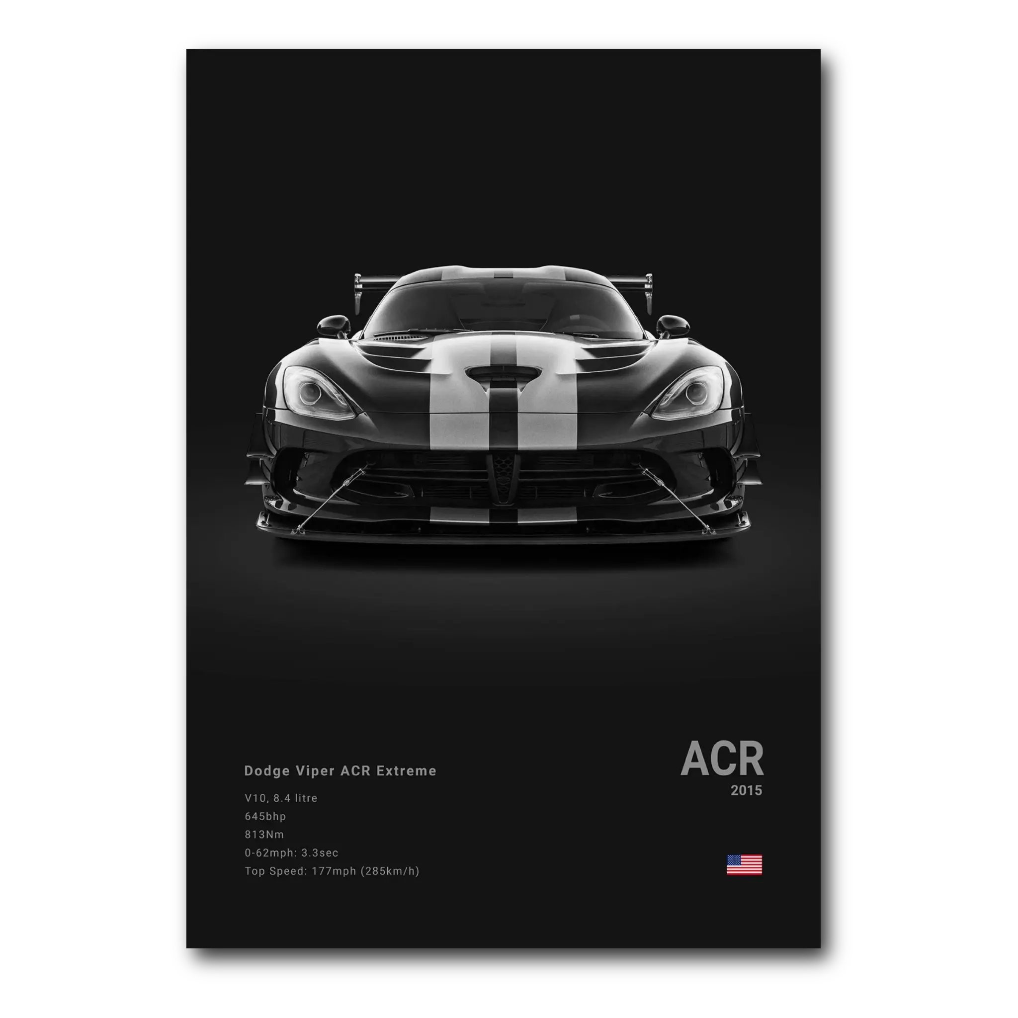 Dodge Viper ACR - POSTER NO FRAME
