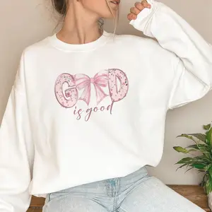 God Is Good Christian Sweatshirt – Jesus Christ Graphic Tees, Christian Sweatshirt Jesus, Christian Apparel, Unisex Classic Hoodie Sweatshirt