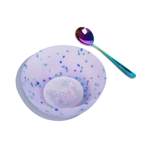 Viral! Zebra bowl & spoon set