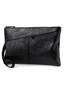 Men's Clutch Purse Bag PU Leather, Wrist Strap Bag, Casual Fashion, Daily Use, Compact and Convenient Design, Perfect for Everyday Carry