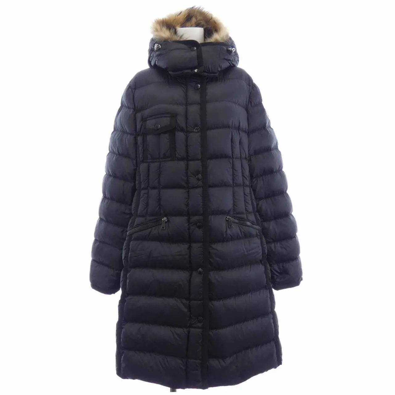 Pre-owned MONCLER Nylon Small Leather Goods HERMIFUR Down Coat