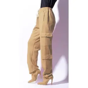 Cargo Pants Boots Nude