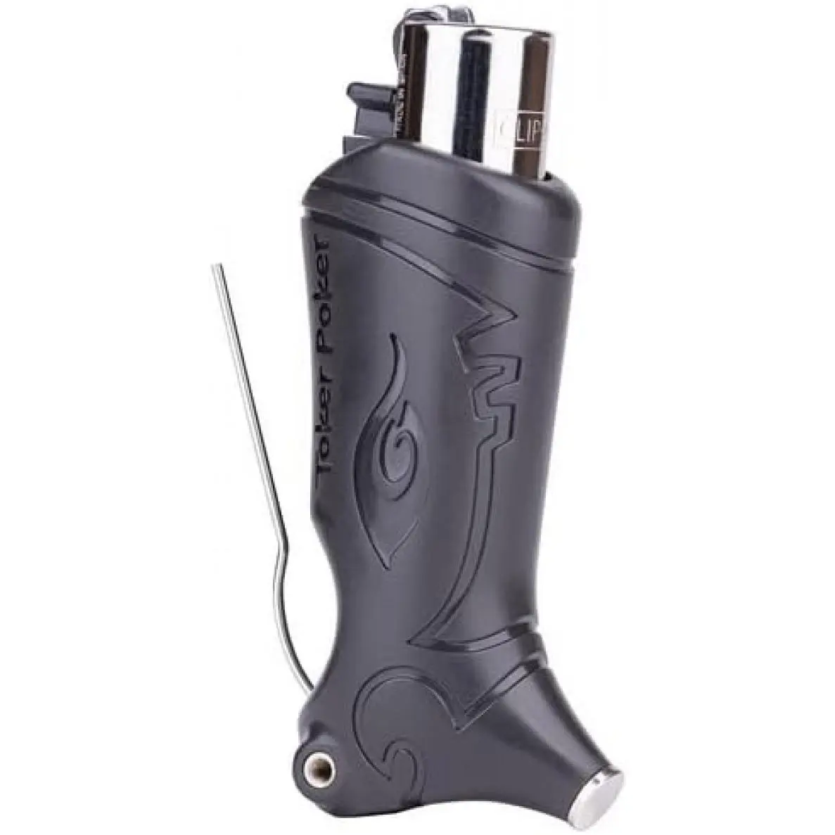 - Clipper Lighter Case - Black, All Inclusive Tool for Camping and Other - by Toker Poker Army
