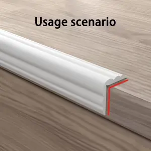 Self-Adhesive Strip for Protecting Wall Corners and Edges, 78.74 Inches X 1.6 Inches, Easy to Apply Trim for Corners, Ceilings, Countertops, Floors