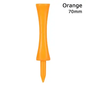 Premium Plastic Golf Tees - Pack of 20 with Assorted Colors and Fun Design