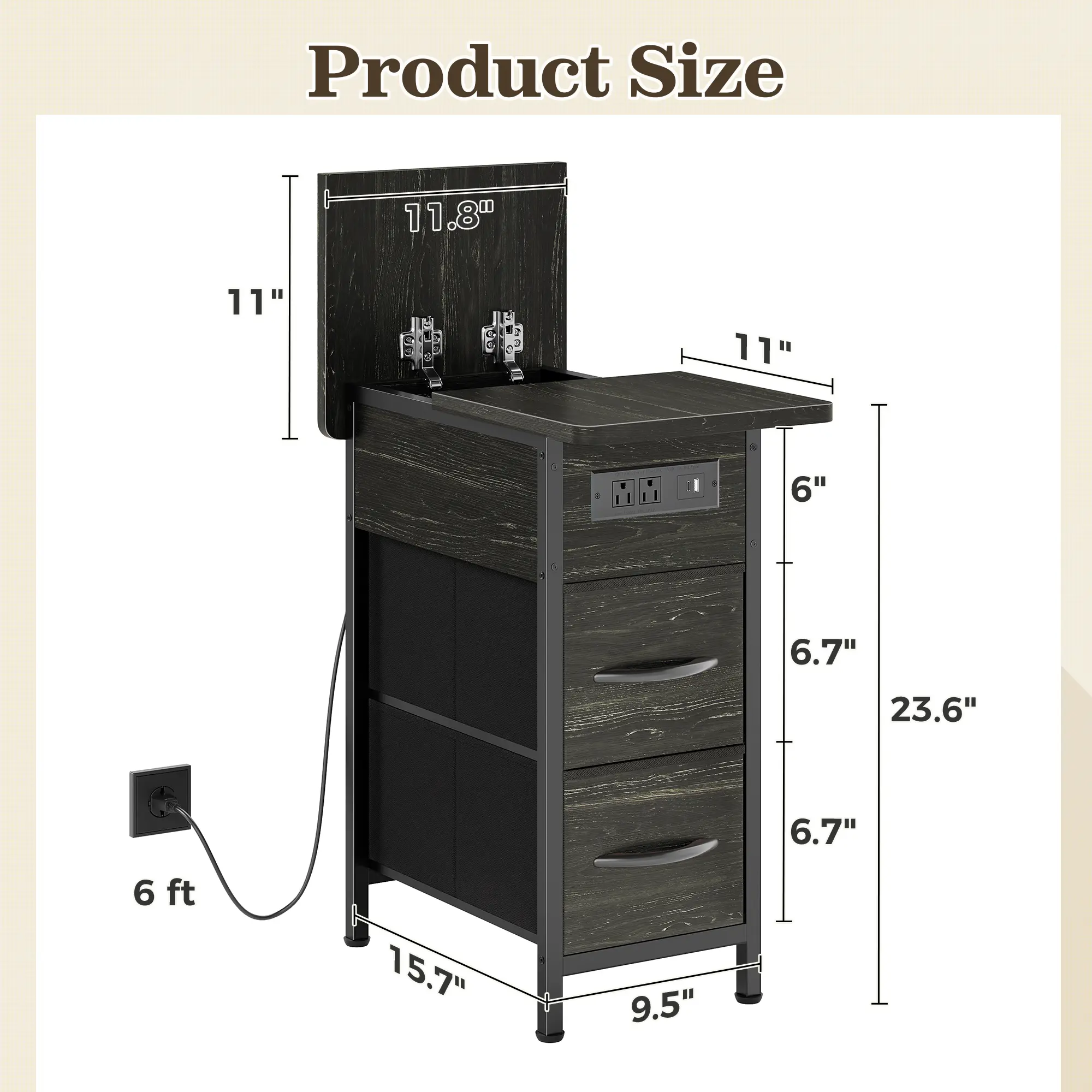 Charcoal Black