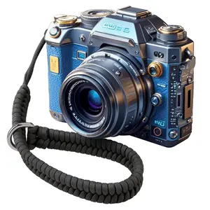 SUNYA Camera Wrist Strap for Photographers Paracord Rope Camera Hand Strap Compatible for DSLR or Mirrorless Camera