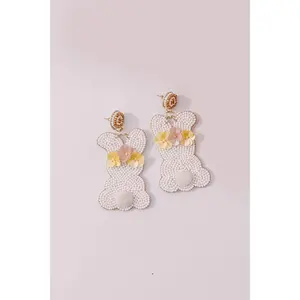 Happy Vibes Beaded Earrings