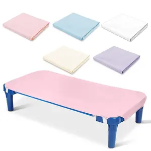 23x51 Inch Crib Sheet with Corner Elastic Rings, Breathable Microfiber, Essential for Toddlers and Preschoolers, Unisex Design