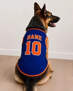 Custom Basketball Dog Soccer Jersey, Personalized Pet Basketball Shirt, Fan Dog Jersey, Basketball Pet Outfit, Dog Team Jersey