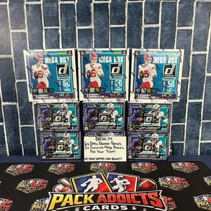 Break 114 - NFL Pick Your Team | 6x Optic Blaster Boxes & 3x Donruss Mega Boxes | 9 Boxes Total