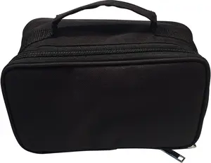 WE Games Padded Chess Travel Bag for Clock or Pieces - Black, 9.5 inches