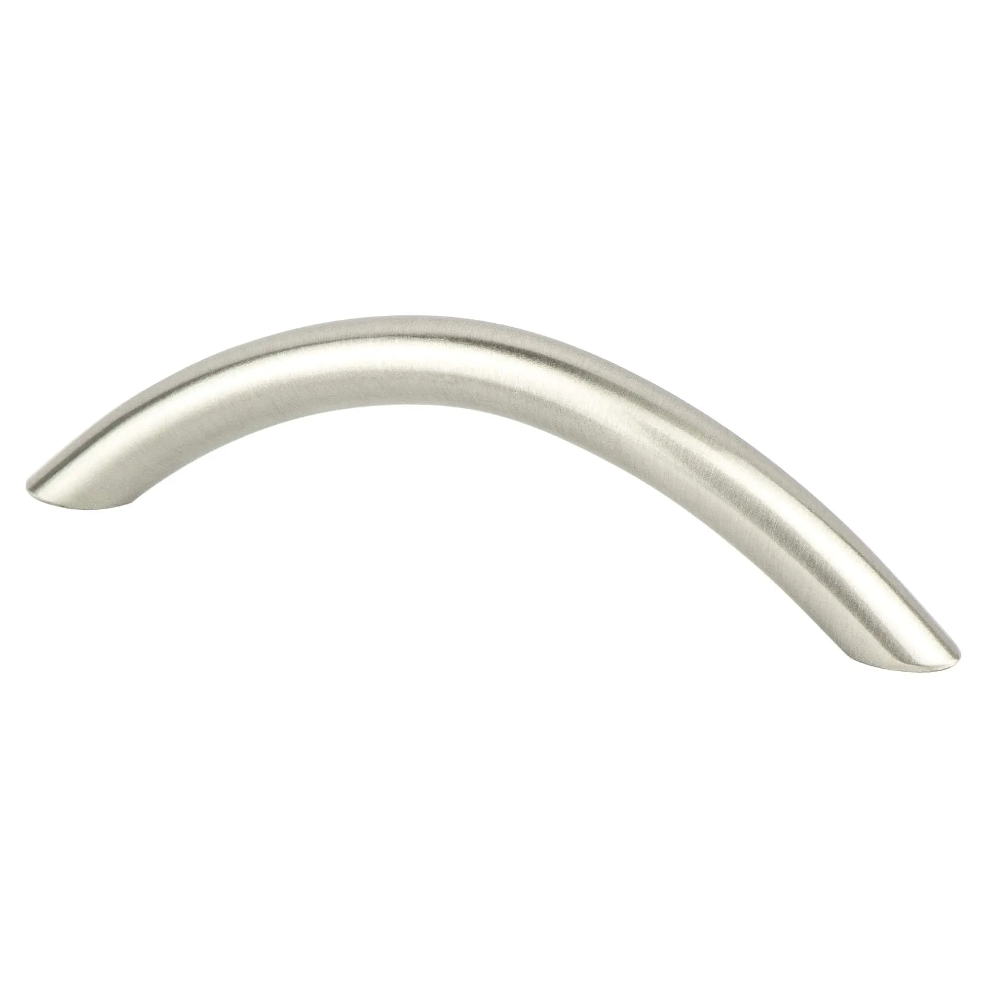 Berenson 7920-2BPN-P Contemporary Single Pull Door Handle, 96 mm CC Alto Pull, Brushed Nickel Finish Metal Steel Door Hardware, Door Handles