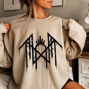 Retro Logo Sleep Token Sweatshirt, Vintage Sleep Token Sweatshirt, Trending Unisex Graphic Sweatshirt For Men and Women, Casual Outfit, Comfortable Menswear & Womenswear Top, Nov5