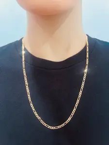 Gold Filled 3mm Figaro Chain | Classic Unisex Gold Necklace