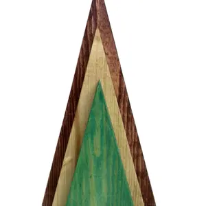 Shane's Handmade Wooden Christmas Trees Finished Unique Design for Festive Decor