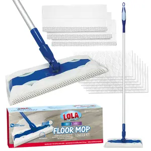 Wet & Dry Floor Mop Starter Kit