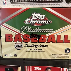 2025 Topps Chrome Platinum Blaster Box, Trading Card Blaster Box for Collectors
