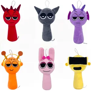 New Sprunki Plush Game Deamond Dr. Harrison Qurst Wenda Gray Soft Doll Peripherals Cute Birthday Gift Toys Game Kids