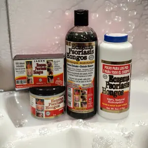 Eczema , Psoriasis and Fungus removal Kit Body and Haircare kit Daily Cleansing Comfort