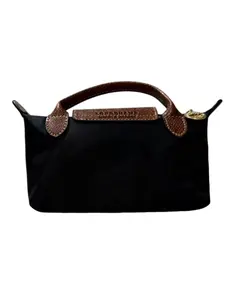 French Classic Shoulder Bag, Mini Dumpling Bag, Nylon Waterproof Handbag, Versatile Makeup Bag, Daily Commute Storage Bag