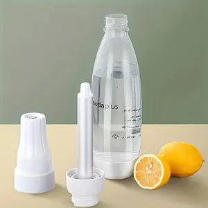 Portable Soda Water Maker, DIY Soda Water Bottle, Double Gas System Soda Water Maker, Drinkware Accessories for Home Kitchen