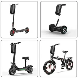 Scooter Phone Bag Front Handlebar Pouch Waterproof Storage Organizer for Commute Grocery Shopping Daily Use Large Capacity Easy Access Essentials Holder