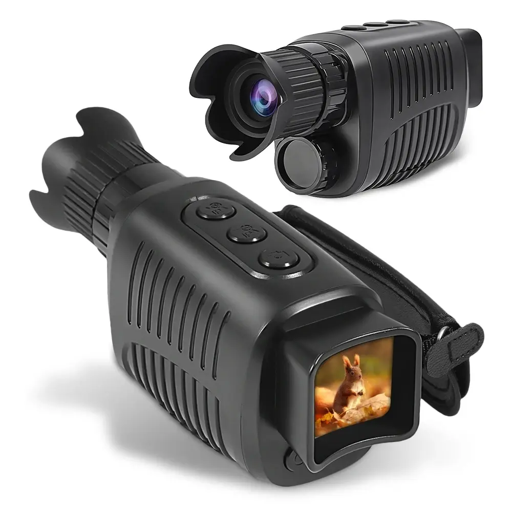 High-Definition Night Vision Goggles, 10x Zoom, 800m Range, Photo/vid Recording, Day/night Use for Hunting/fishing/camping