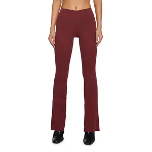 There’s No Other Flare Pants - Dark Red
