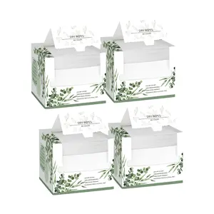 On-Sale 4 Pack Disposable Face Towels Soft Dry Wipes Daily Use Face Towel Makeup Remover Wipes Skincare Comfort