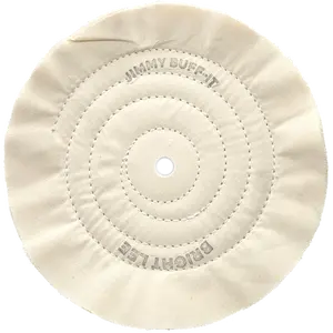 10" JIMMY LEE BUFF-IT! Spiral-Sewn Cotton Buffing Wheel 10" JIMMY LEE BUFF-IT! Spiral-Sewn Cotton Buffing Wheel