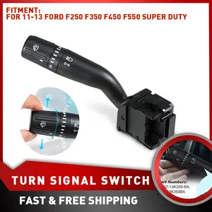 SW6763 For Ford 11-13 F150 F250 F350 F450 F550 Signal Turn Wiper Switch Lever