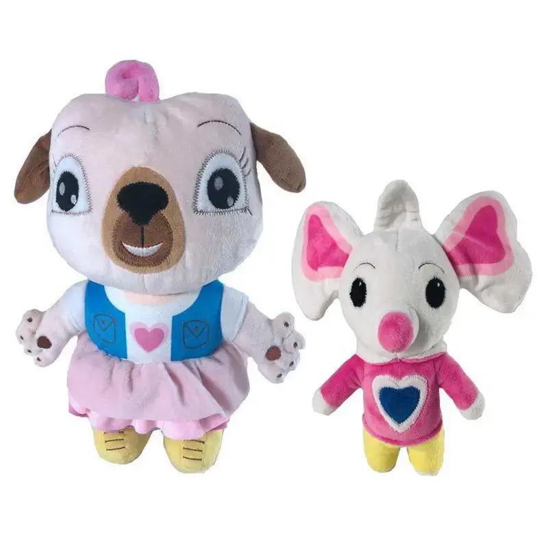 New17/30CM Cute Chip And Potato Plush Toys Stuffed Animal Cartoon Mouse Pug Dog Plushie Doll for kids Christmas Birthday Gifts