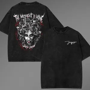 Jaycy Jayne The Moment Is Mine Washed T-Shirt, WWE Shirt, Graphic Tee, Unisex T-Shirt, men gifts Top Menswear Underwear Prints Seamless WWE Fan Clothing