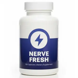 Nerve Fresh – Daily Calm & Relaxation Support | Herbal Dietary Supplement (60 Capsules)