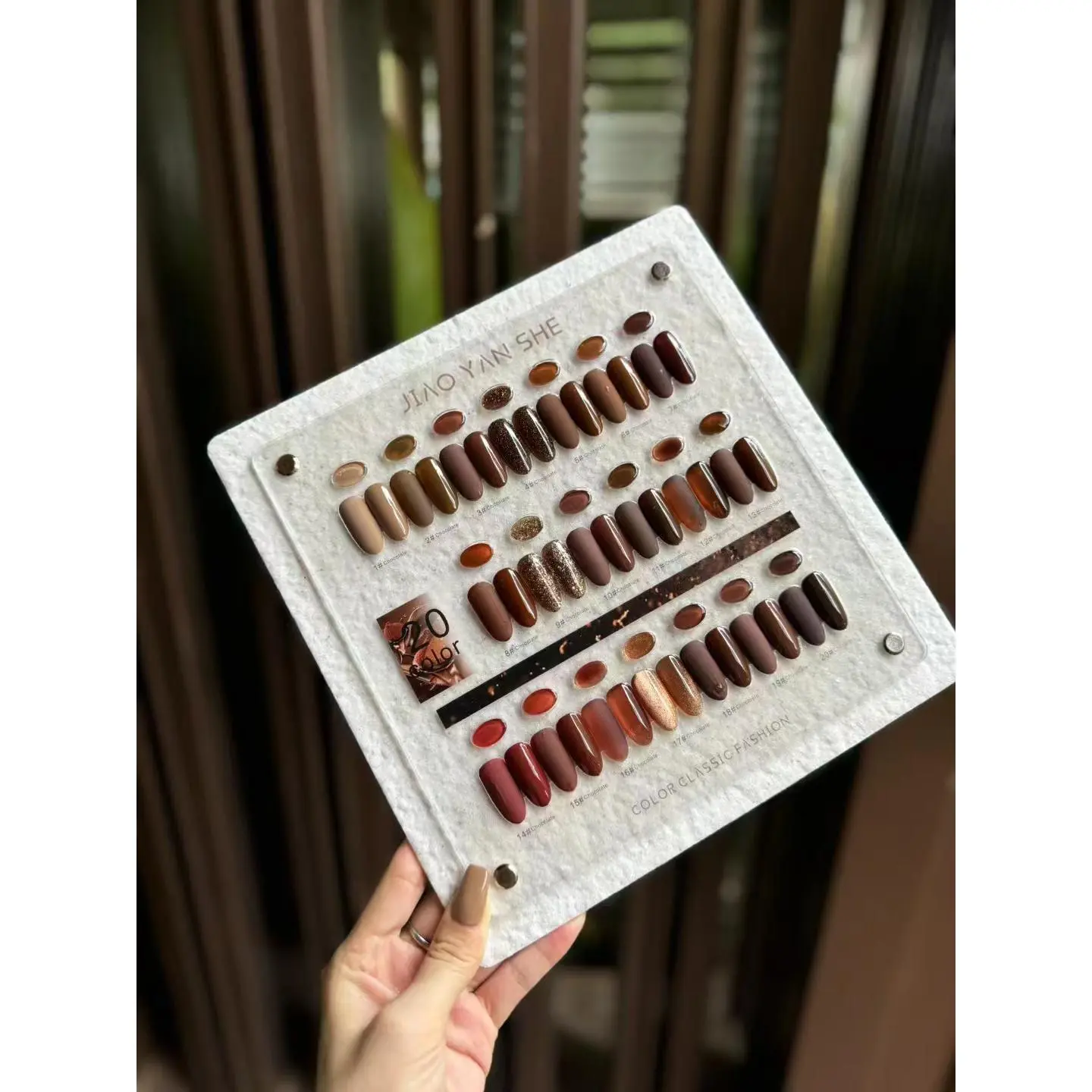 JIAO YAN SHE フラッシュ24色セット JIAO YAN SHE OCEAN CATEYE 24 COLOR – TREND NAILS STORE