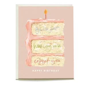Cake Slice Birthday Card