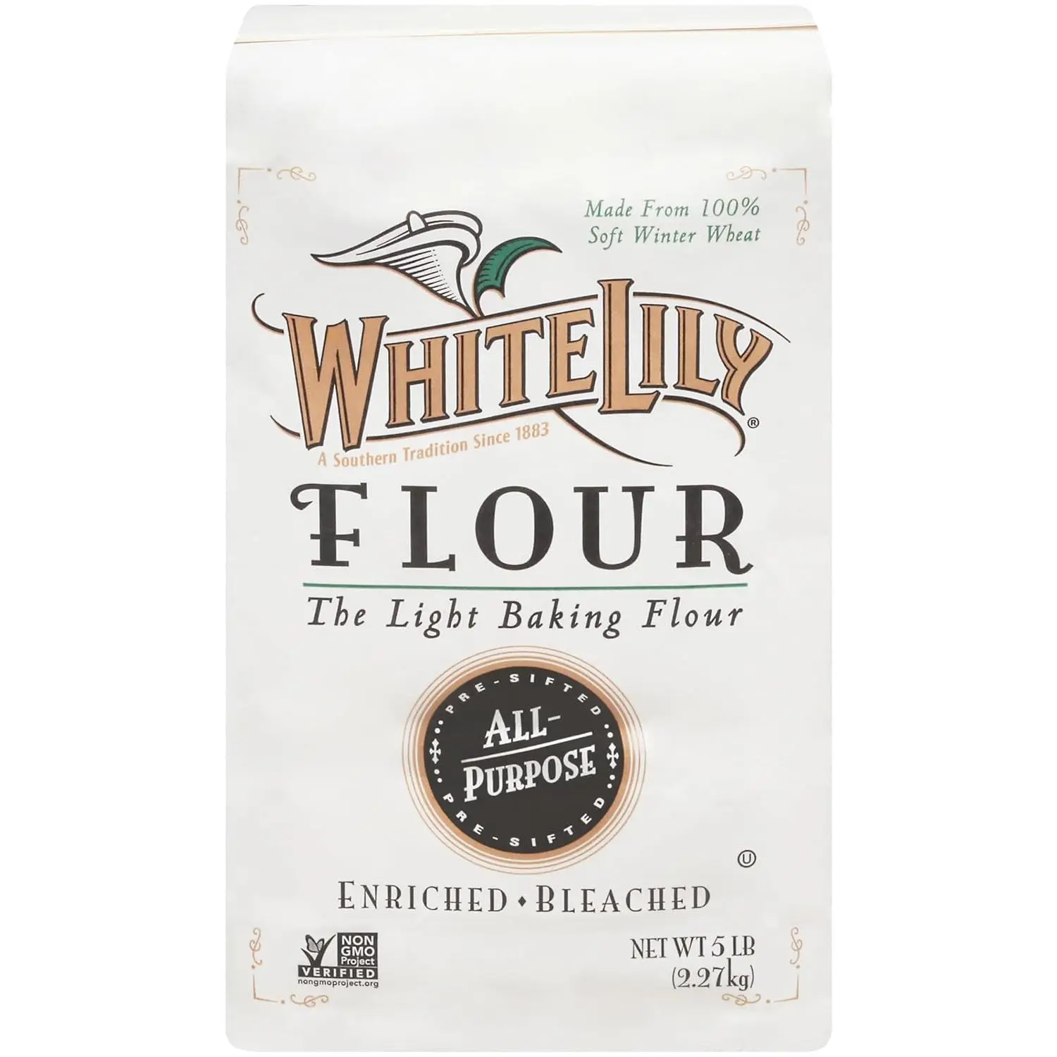 White Lily All Purpose Flour, 5 Pound