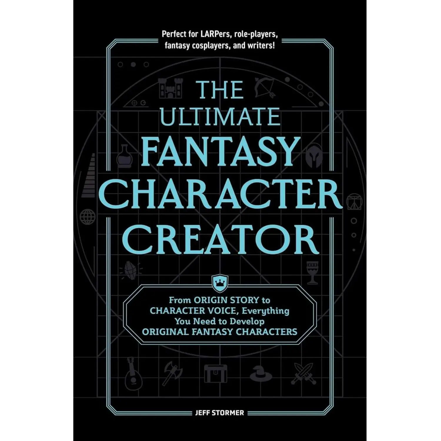 English Comprehensive Fantasy Creation Guide: Origin Story Development, Unique Voice Crafting, and All Essentials for Designing Original Comics Figures