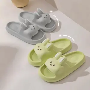 Pillow Rabbit Slippers for Women and Men  House Slides Shower Sandals Extremely Comfy Cushioned Thick Sole