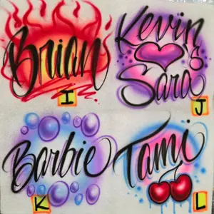 T-SHIRT name Design.  choose your design.. choose your size..**IMPORTANT** include the name going on the shirt in the notes at checkout