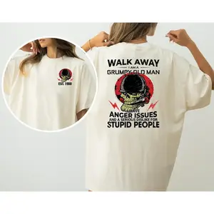 Personalized 1965–1980 Generation X T-shirts, Generation X “walk away” shirts, Generation X shirts, full-color, full-size, men’s and women’s styles GARMENTARY