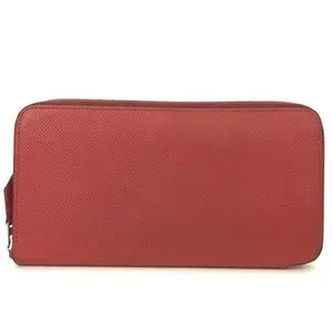 Pre-owned HERMÈS other Small Leather Goods Hermes Azap Silk In Veau Epsom Leather Zip Around Long Wallet 11658331666/258258