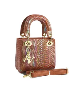 Crocodile Pattern Fashion Retro Crossbody Bag, Multifunctional Large Capacity Shoulder Bag, Stylish Women's Handbag for Travel and Shopping