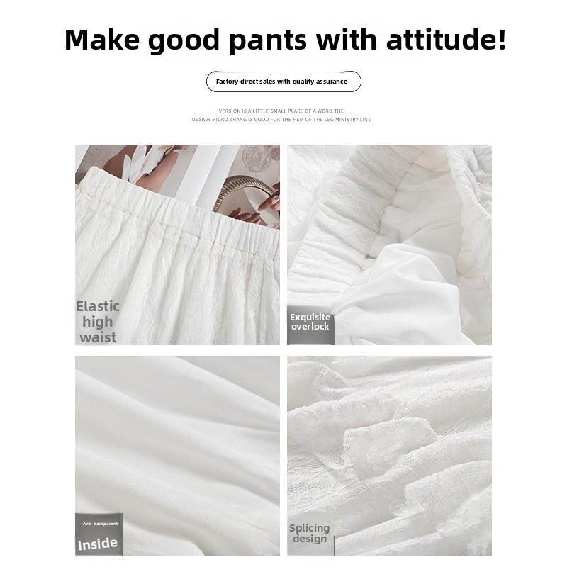 2025 Lace Skirt Women's Summer White A- line Dress Cake Dress Maxi Skirts