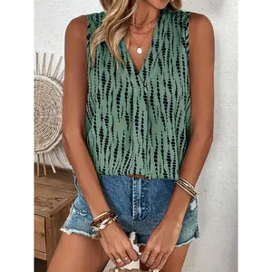 Women's Casual Sleeveless V-Neck Vest