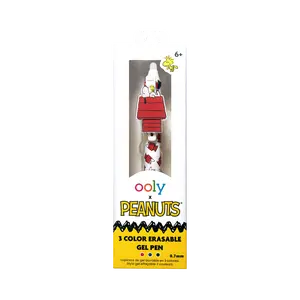 OOLY x Peanuts 3 Color Erasable Gel Pen